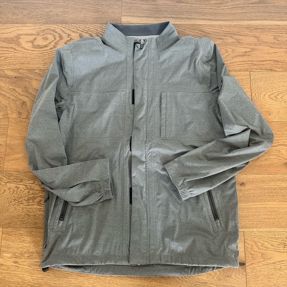 Travis Matthew Zip and Velcro Grey Jacket Buffalo Bills